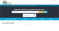 Desktop Screenshot of clients.hostgeek.com.au